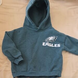 Kids Green Eagles Hoodie